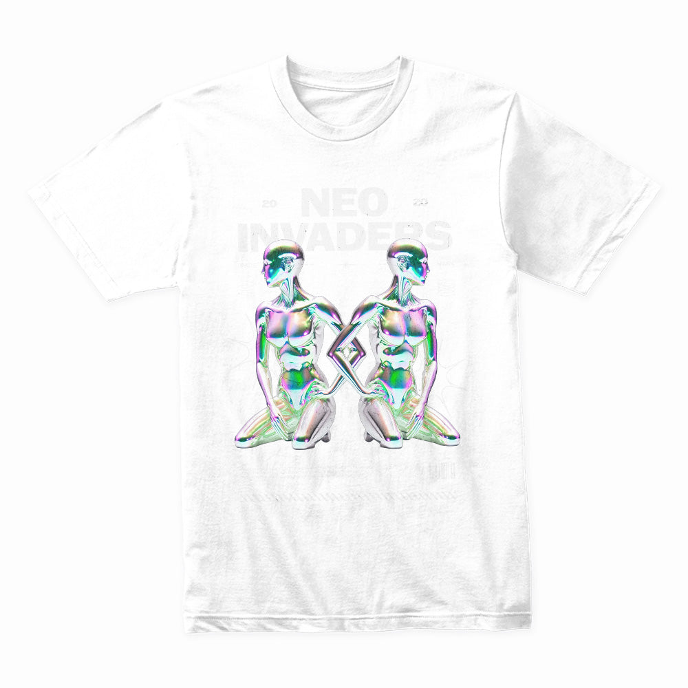 Neo Invaders 2020: Holographic Humanoid Tee