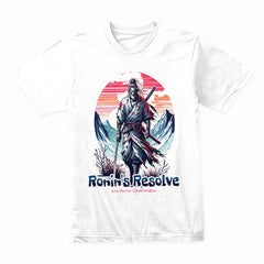 Ronin's Resolve: Lone Wanderer Samurai Tee