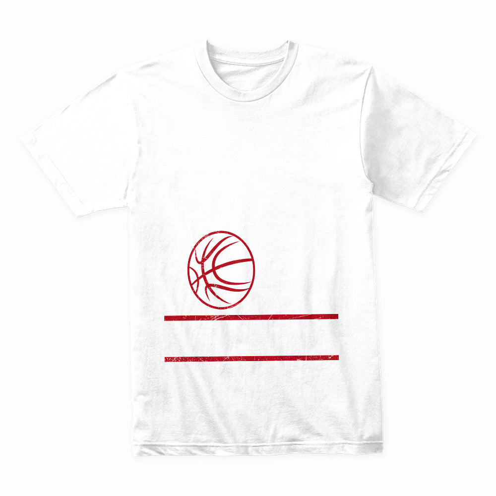 Hoops Heartbeat: Live Love Basketball Tee