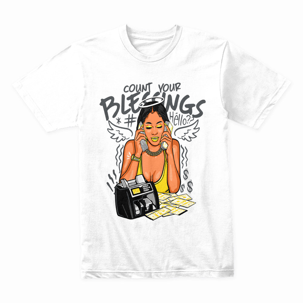 Count Your Blessings" Hustle & Halo Tee