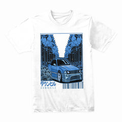 Downhill Touge Racer T-Shirt – Night Drift Forest Run Edition