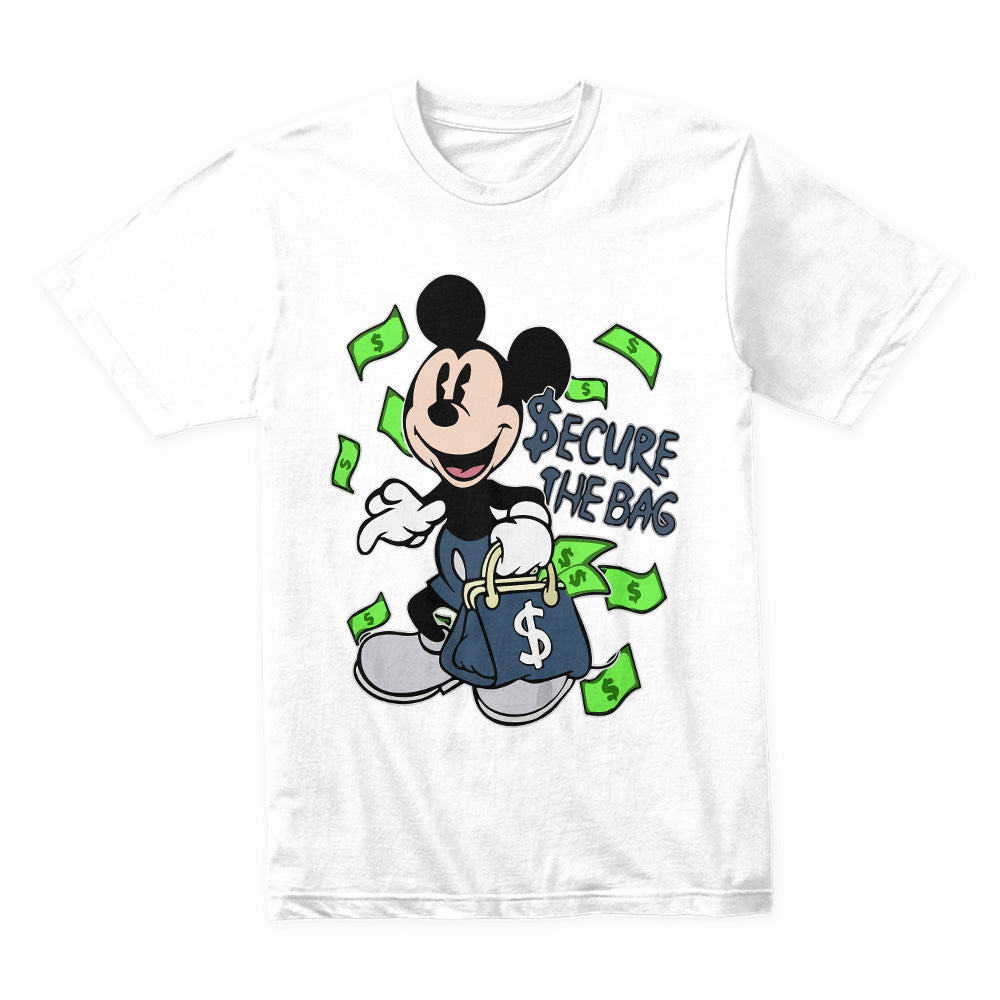 Secure The Bag: Money Hustle Cartoon Tee