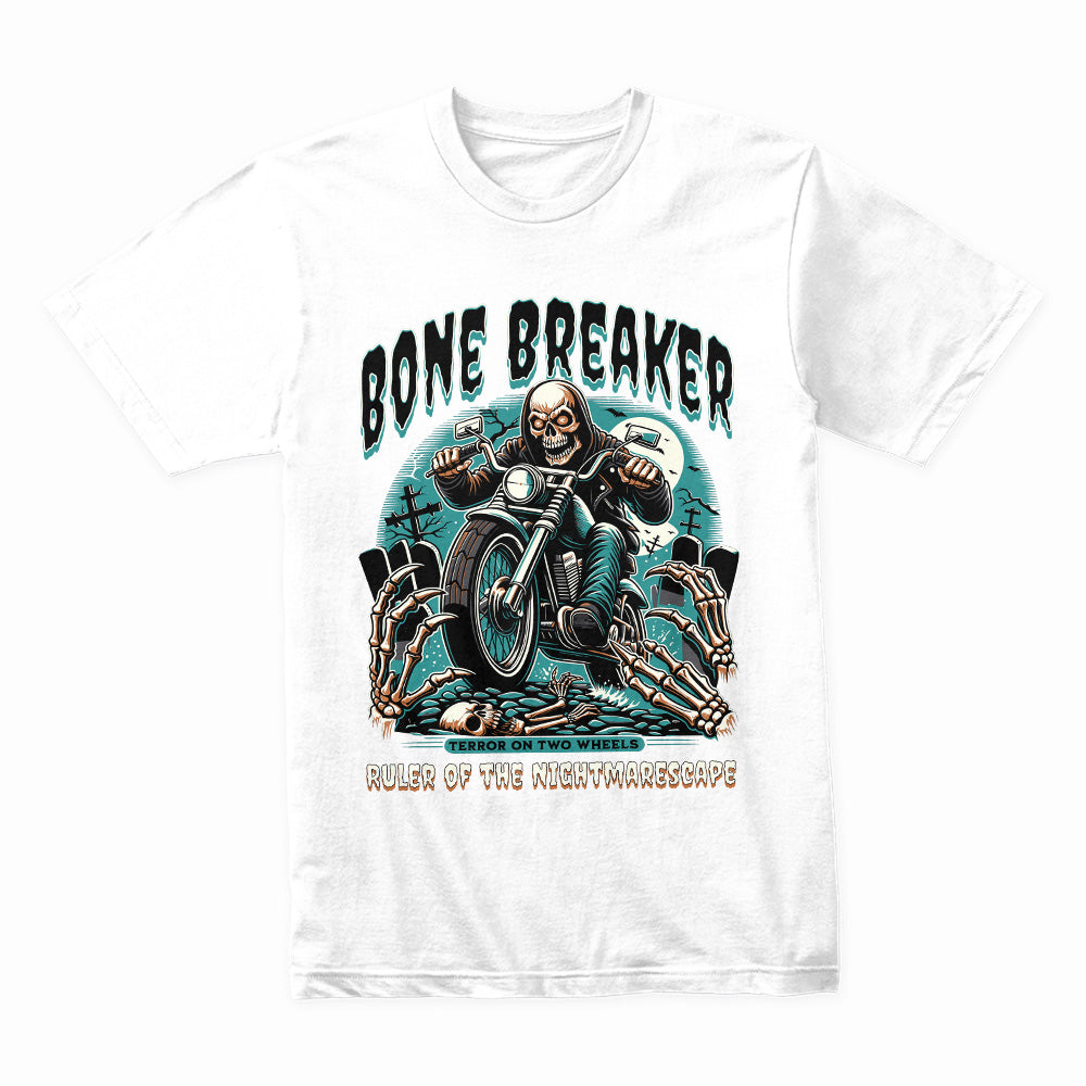 Bone Breaker Biker T-Shirt – Ruler of the Nightmarescape