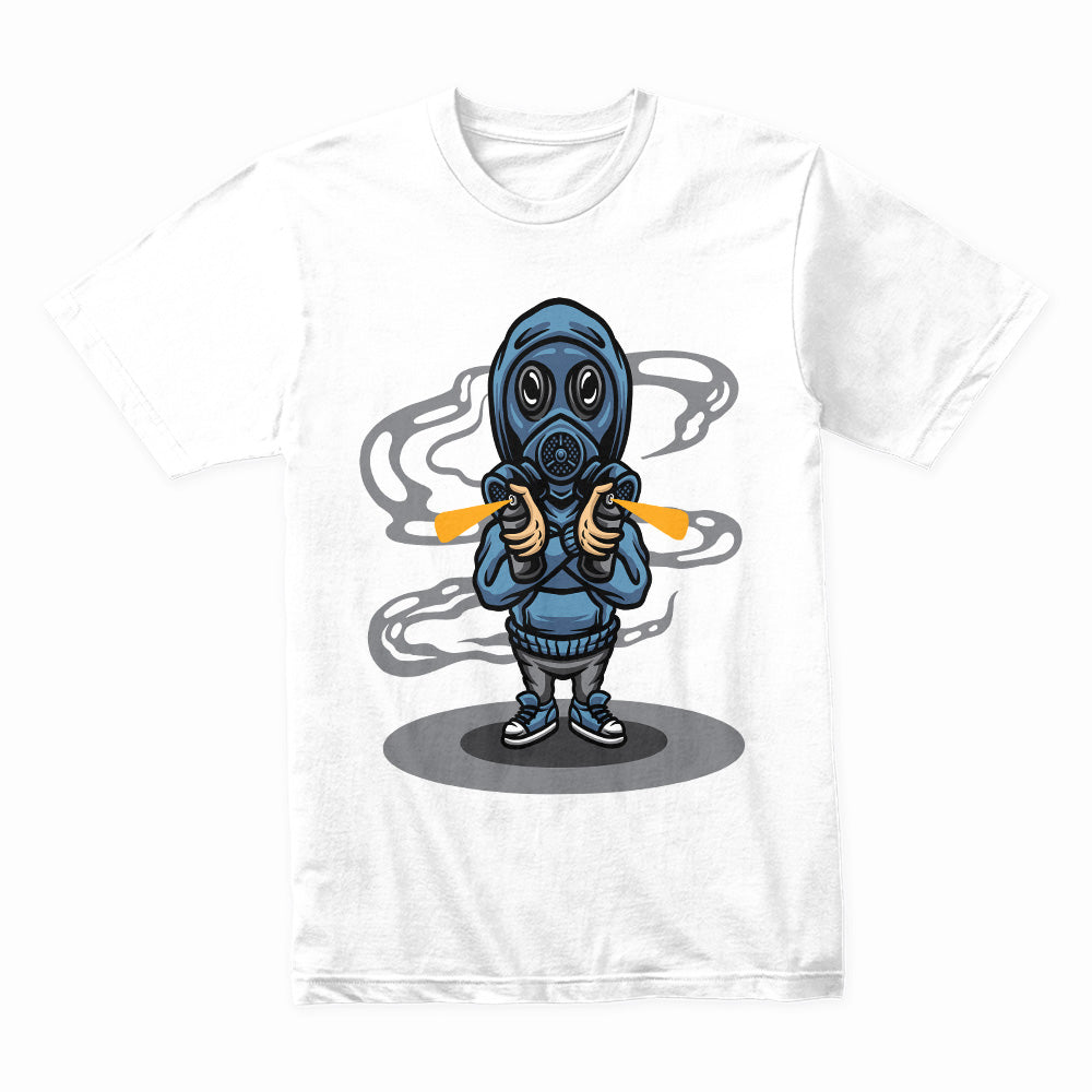Gas Mask Rebel: Urban Survivalist Tee