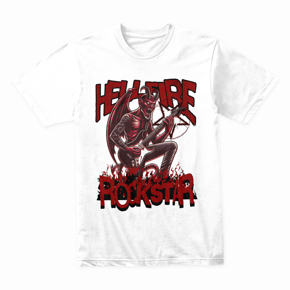 Hellfire Rockstar: Infernal Shredder Tee