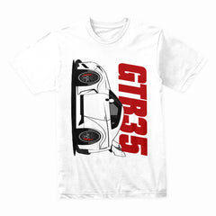 GT-R35 Side Profile Performance T-Shirt – Pure JDM Power