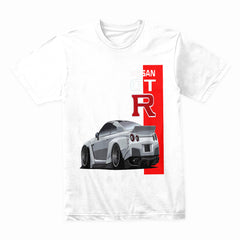 Nissan GT-R R35 Rear View Masterpiece T-Shirt – Widebody Legend