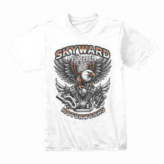 Skyward Motorworks T-Shirt – Power, Freedom & Precision