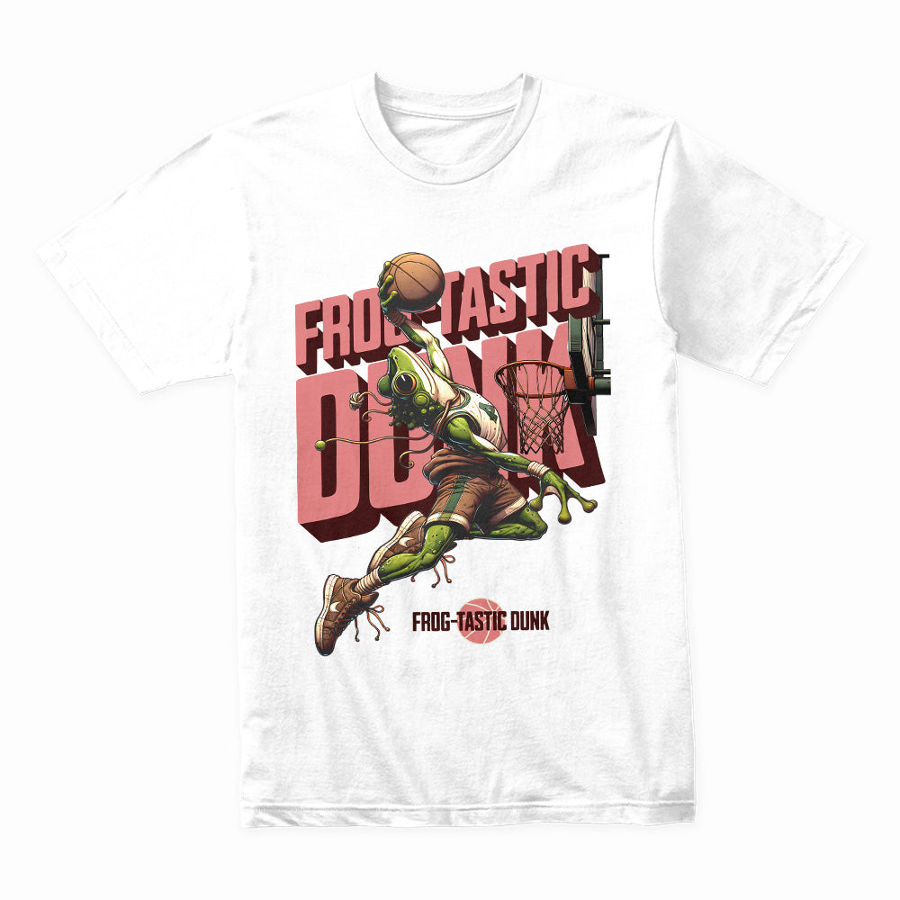 Frogtastic Slam: Amphibian Dunk King Tee