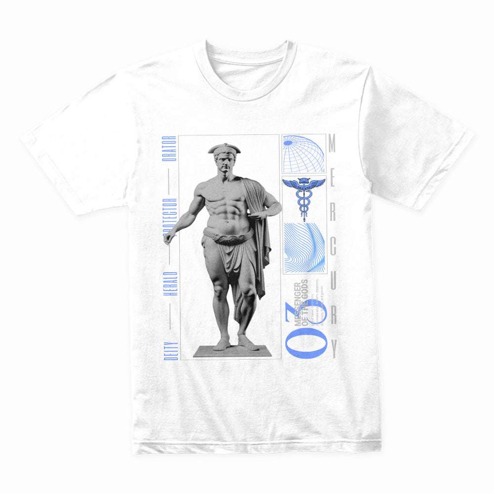 Messenger of the Gods: Mercury Neo-Classic Tee