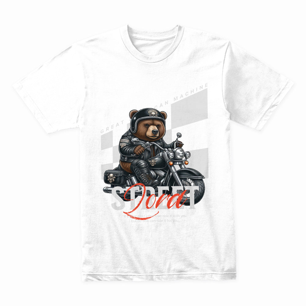 Street Bear Rider: Great American Machine Tee