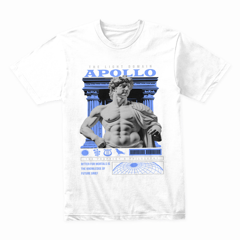 Oracle of Light: Apollo’s Wisdom Tee