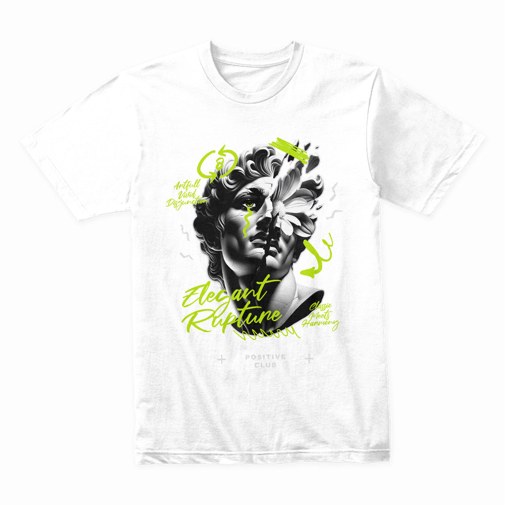 Elegant Rupture: Neo-Classic Distortion Tee