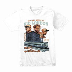 Subway Records Kid London" Underground Beats 2023 Tee