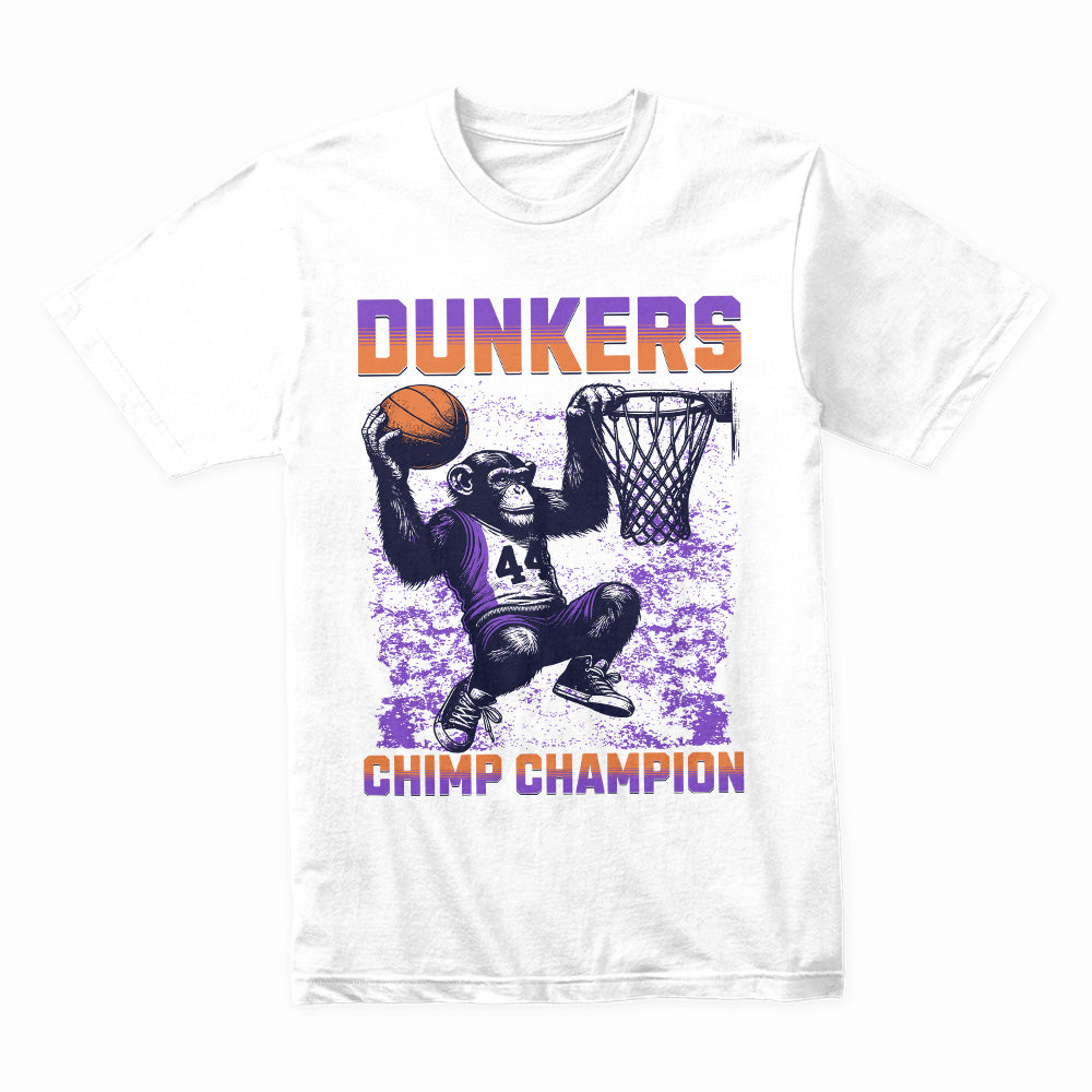 Ape Above the Rim: Chimp Dunkers Tee