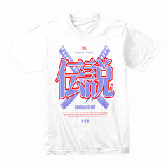 Samurai Spirit" Legendary Warrior Kanji Tee