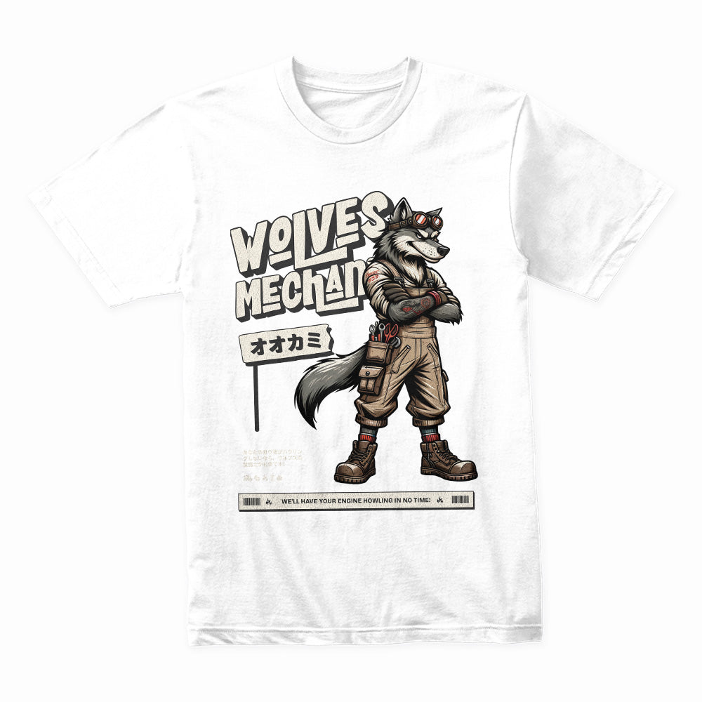 Alpha Tune: Wolves Mechanic Garage Tee