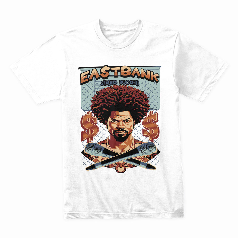 Eastbank Hustle: Urban Mic Legend Tee