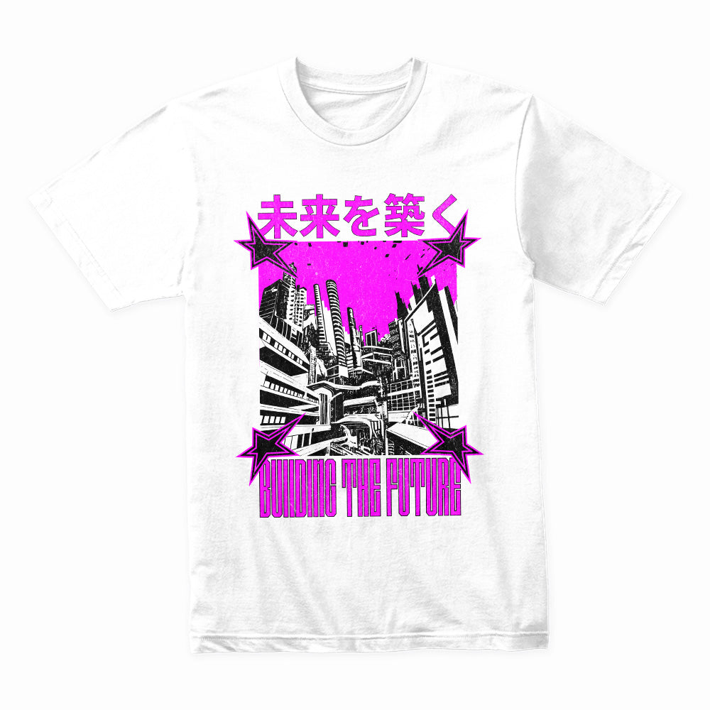 Neo-Tokyo Vision: Building The Future Cyberpunk Graphic