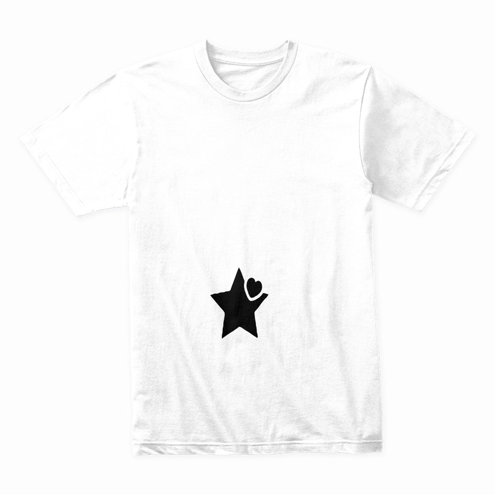 Never Alone: Heart & Star Statement Tee