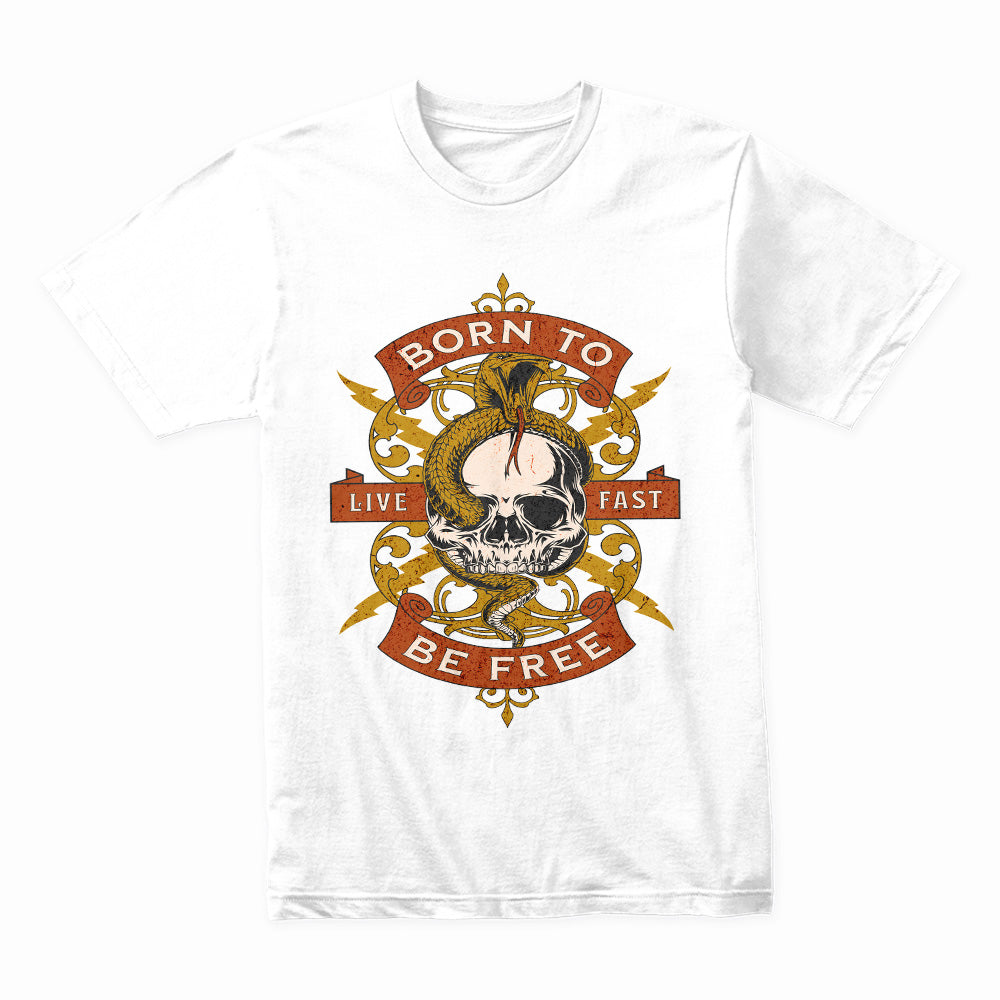 Born to Be Free T-Shirt – Live Fast, Ride Hard