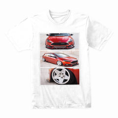 Ford Focus ST Slammed Edition T-Shirt – Static Stance Perfection