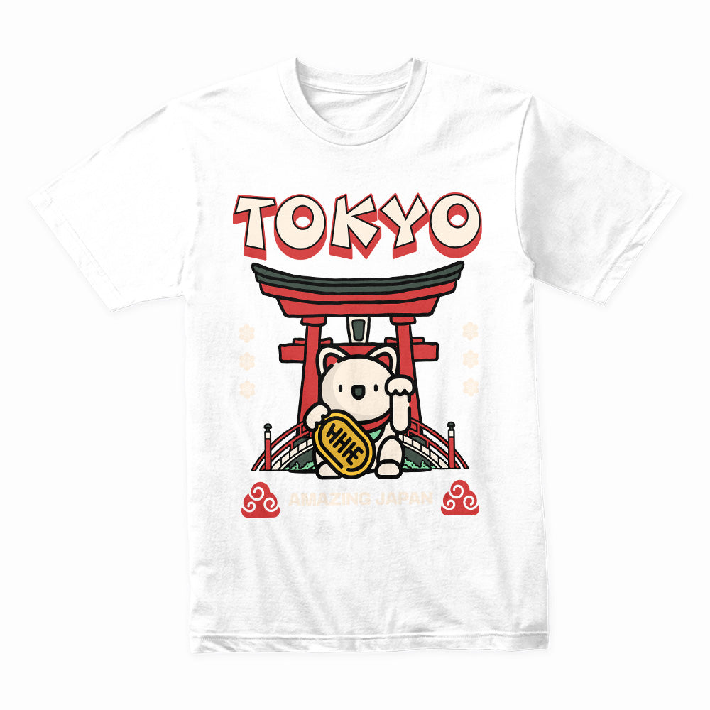 Lucky Tokyo: Maneki-Neko Gateway Tee