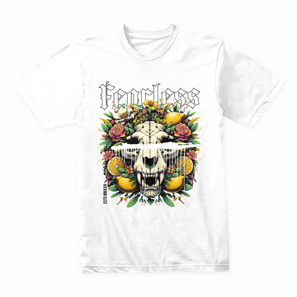 Fearless Bloom: Savage Elegance Tee