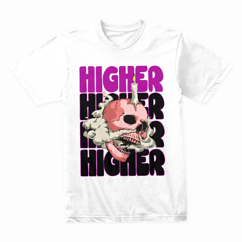 Ascend in Chaos: Higher Skull Smoke Tee