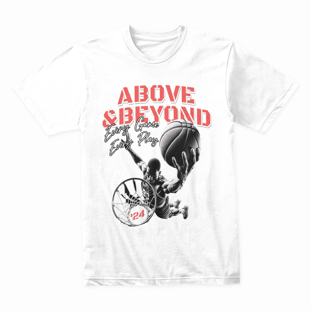 Sky’s the Limit: Above & Beyond Basketball Tee
