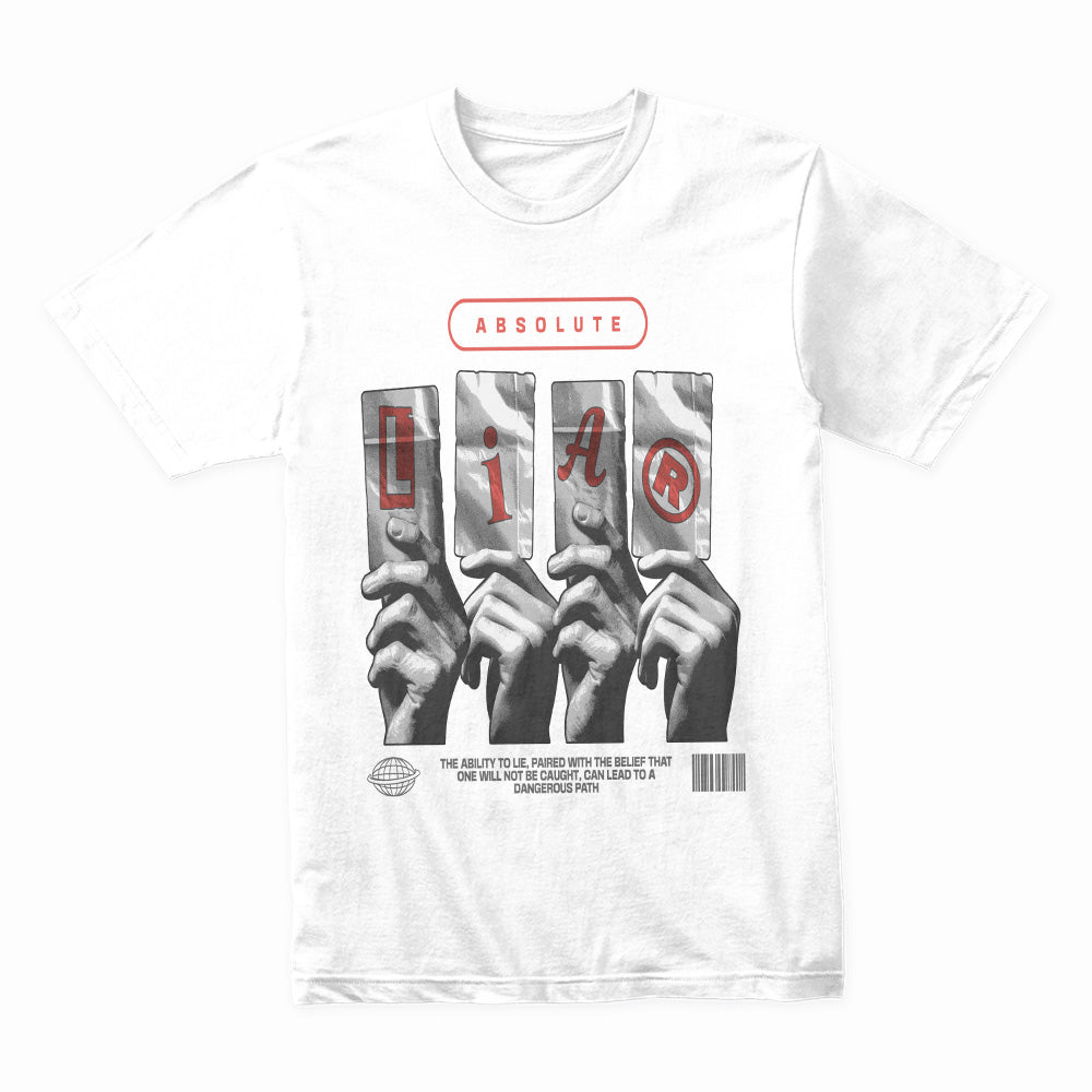 Deception Exposed: Absolute Liar Statement Tee
