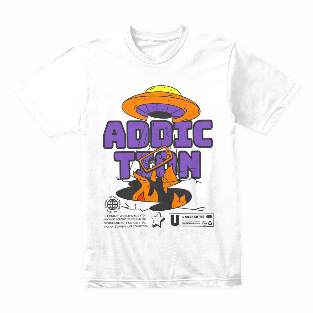 Digital Abduction: Addiction Escape Tee