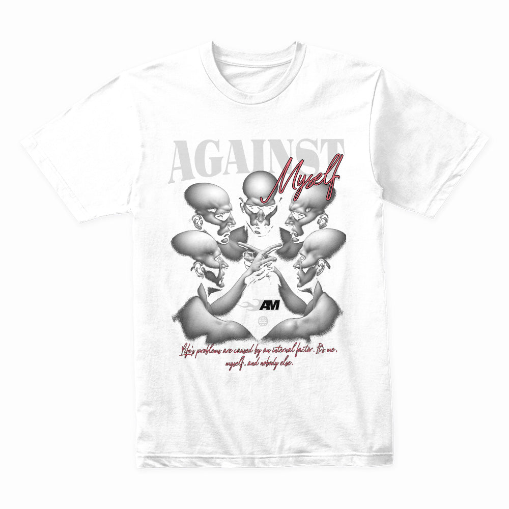 Against Myself” Inner Conflict Tee