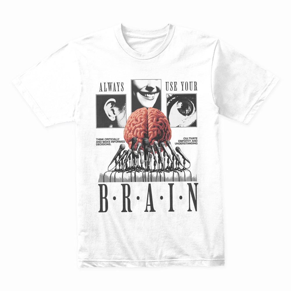 Critical Mindset: Always Use Your Brain Tee