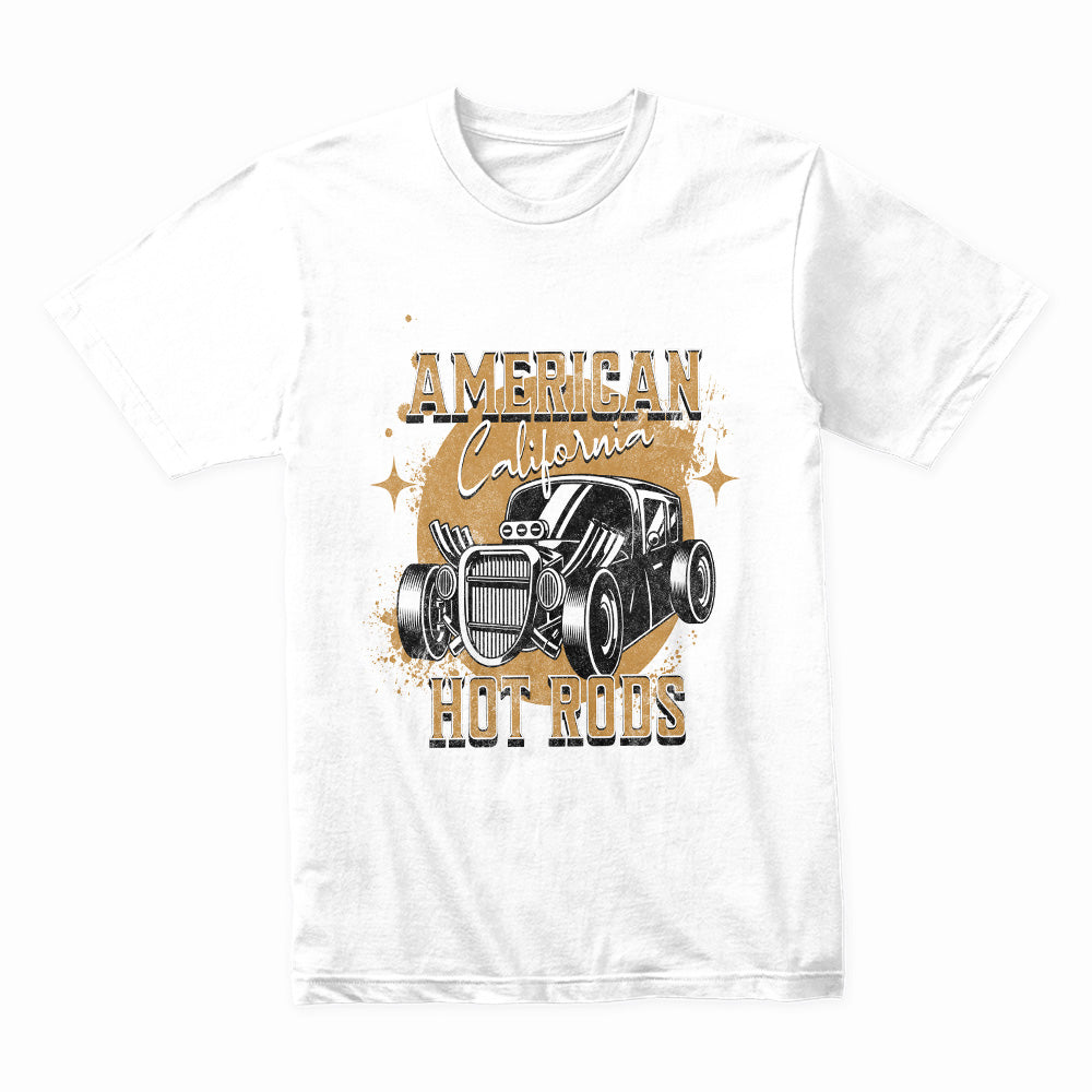 American California Hot Rods T-Shirt – Vintage Muscle Street Edition