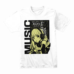Neon Beats: Otaku Audio Tee