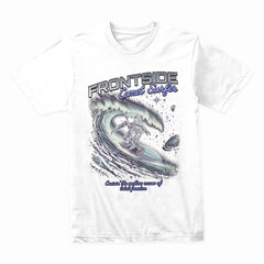 Frontside Comet Surfer: Galactic Wave Rider Tee