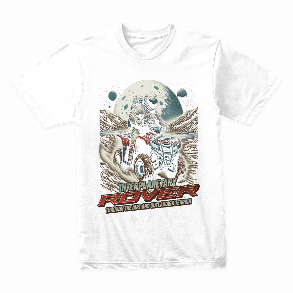 Interplanetary Rover – Astronaut Off-Road Adventure T-Shirt