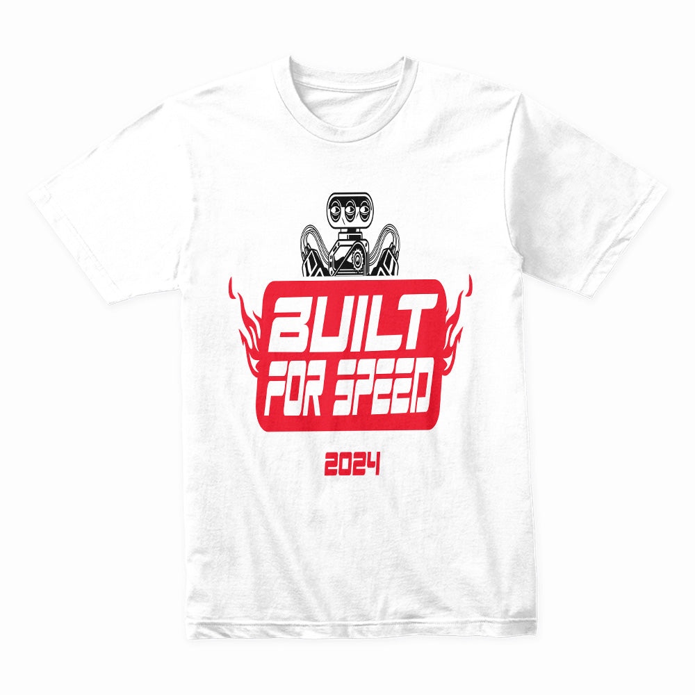 Built For Speed Racing Engine T-Shirt – High Performance Streetwear