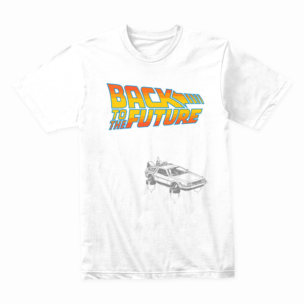 Back to the Future DeLorean Time Machine T-Shirt – Retro Sci-Fi Classic