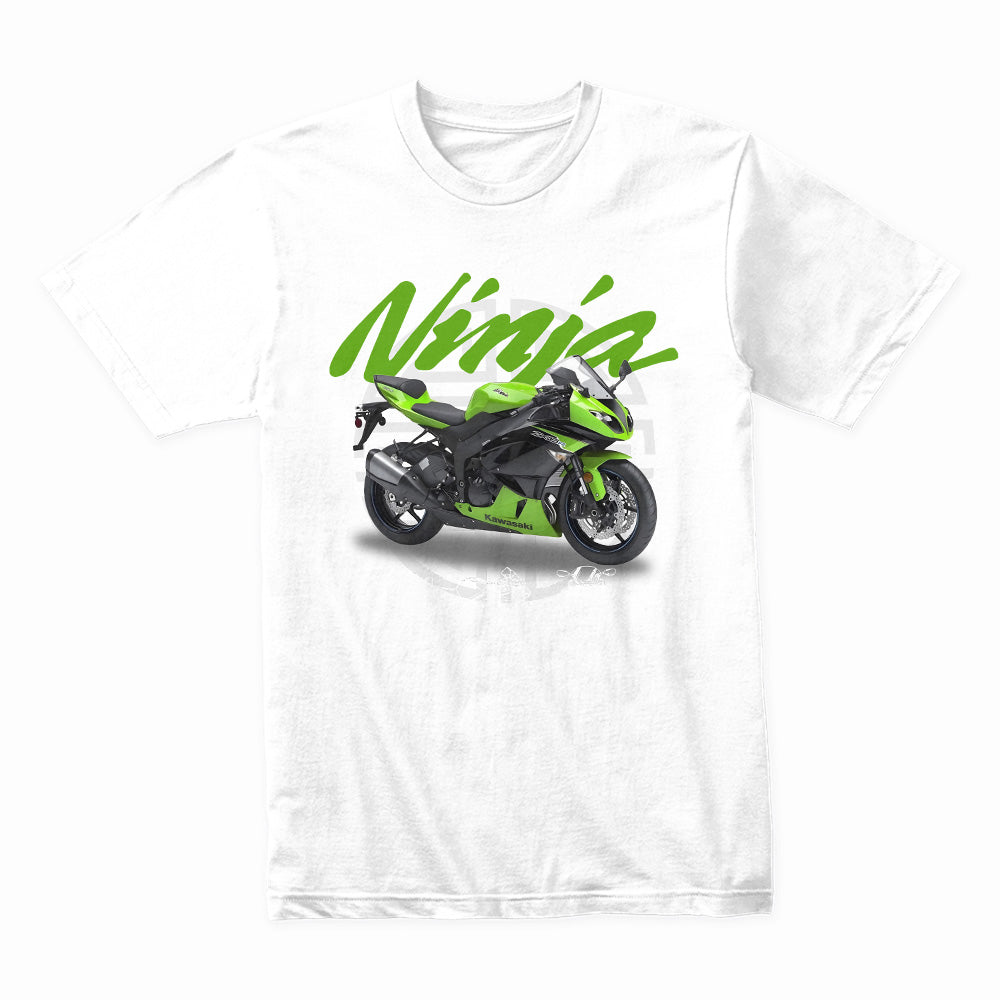 Kawasaki Ninja ZX-6R Sportbike T-Shirt – Ride the Green Beast
