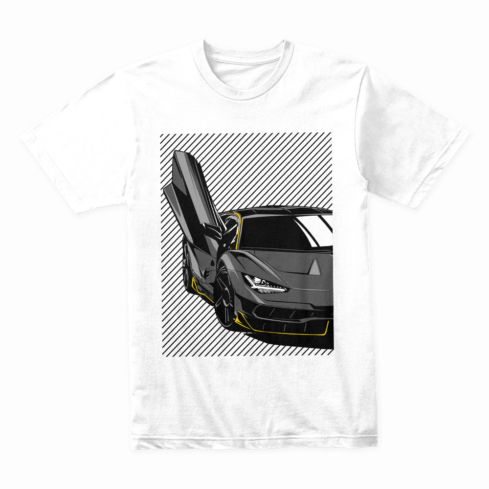 Carbon Bull Supercar T-Shirt – Stealth Hypercar Edition