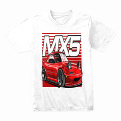 MX5 NA Miata T-Shirt – Classic Roadster Pop-Up Legend Edition