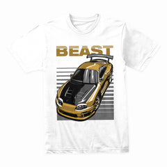 Supra Beast T-Shirt – JDM Monster Gold Edition