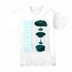 Turbocharger Blueprint T-Shirt – Boost Engineer Tech Schematic Tee