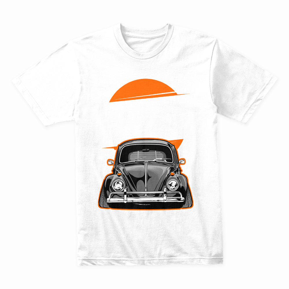 Why So Negative? VW Beetle Stance T-Shirt – Classic Air-Cooled Humor Tee