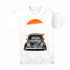 Why So Negative? VW Beetle Stance T-Shirt – Classic Air-Cooled Humor Tee