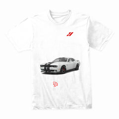 Dodge Challenger SRT Hellcat – Power & Precision Muscle Car T-Shirt