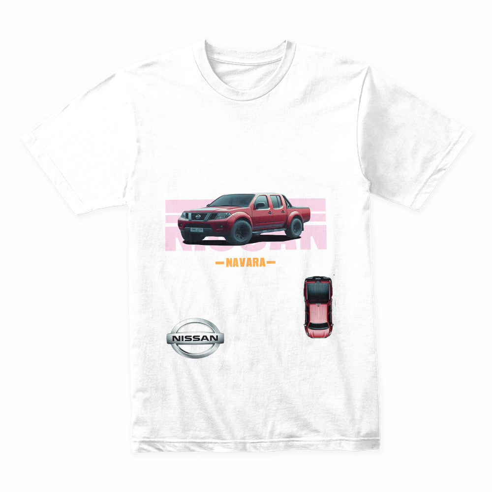 Vintage Nissan Navara Truck Graphic T-Shirt - Bold Automotive Tribute
