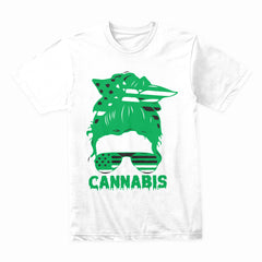 Cannabis Bandana Bun Shirt